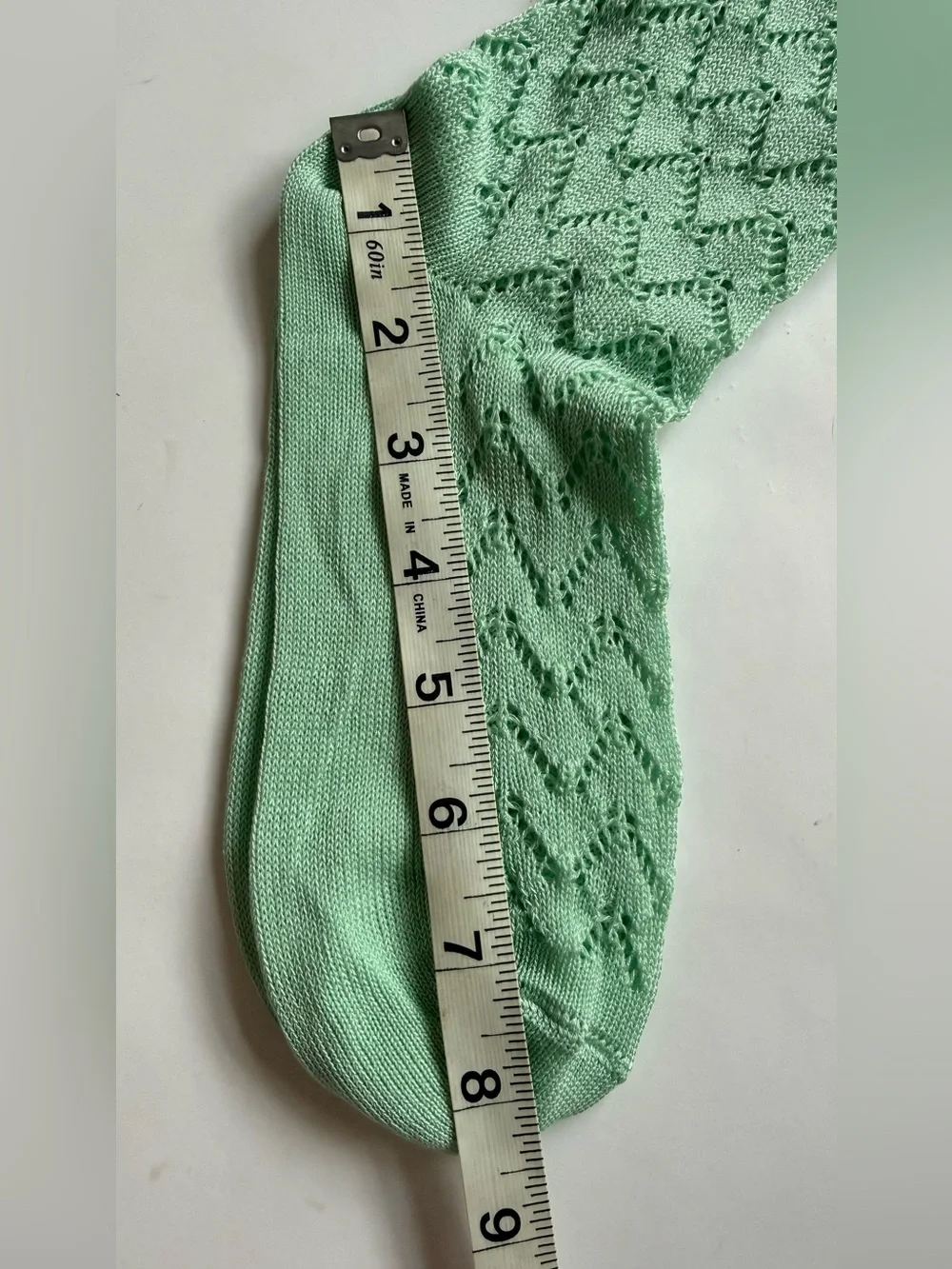 Maria La Rosa Socks Crochet Green New